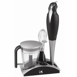 Kalorik CMM-18262 200-Watt 4-in-1 Combination Stick Mixer, Black and Silver by Kalorik [並行輸入品](中古 未使用品)　(shin