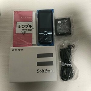 (中古品)ZTE SoftBank 301Z ブラック　(shin