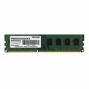 PATRIOT デスク用メモリ 「両面実装」 DDR3-1333 (PC3-10600) 4GB 240pin U（未使用・未開封品）　(shin