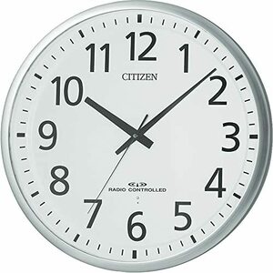 CITIZEN シチズン 掛け時計 電波時計 スペイシーM465 8MY465-019 790076(中古 未使用品)　(shin