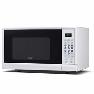 Westinghouse WCM990W 900 Watt Counter Top Microwave Oven, 0.9 Cubic Feet, White Cabinet 141［並行輸入］(中古 未使用品)　(shin