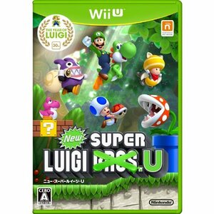 New スーパールイージ U - Wii U(中古 未使用品)　(shin