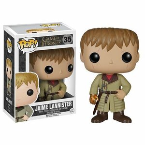 王座JAIME LANNISTER POPへのゲーム！ビニール製フィギュア GAME TO THRONES JAIME