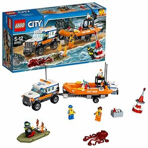 レゴ(LEGO)シティ 海上レスキューボートと4WDキャリアー 60165(未使用品)　(shin