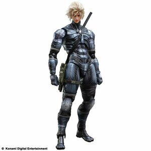 METAL GEAR SOLID2 SONS OF LIBERTY PLAY ARTS改 雷電(PVC塗装済みアクショ(未使用品)　(shin