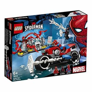 レゴ(LEGO) スーパー・ヒーローズ スパイダーマンのバイクレスキュー 7611(未使用品)　(shin