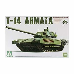 TAKOM 1/35 T-14 アルマータ ロシア次世代主力戦車 プラモデル(中古 未使用品)　(shin