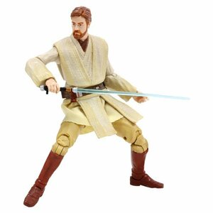 ハズブロアクションフィギュア「ブラック」#10 スター・ウォーズ オビ=ワン(未使用品)　(shin