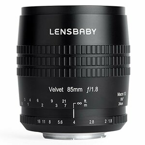 Lensbaby ソフトレンズ Velvet 85 85mm F1.8 ニコン F用 フルサイズ対応(中古 未使用品)　(shin