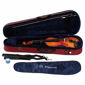 STENTOR バイオリン アウトフィット 適応身長105cm以下 ハードケース、弓、松脂 SV-180 1/16(中古品)　(shin