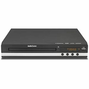 オーム電機 AudioComm DVDプレーヤー MP3再生 HDMI端子付 DVD-718H 06-3450 OHM(中古 未使用品)　(shin