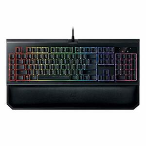 Razer BlackWidow Chroma V2 US YELLOW SWITCH английский язык расположение желтый ось механический ge-ming клавиатура RZ03-02032300-R3M1( б/у не использовался товар ) (shin