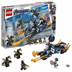 レゴ(LEGO) スーパー・ヒーローズ キャプテン・アメリカ:アウトライダーの攻撃 76123 ブロック おもちゃ 男の子(中古 未使用品)　(shin