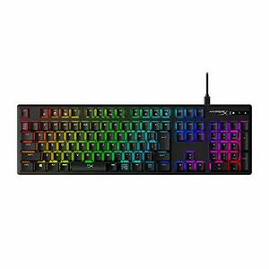 【日本語配列】 HyperX Alloy Origins RGB メカニカルゲーミングキーボード HyperXスイッチ