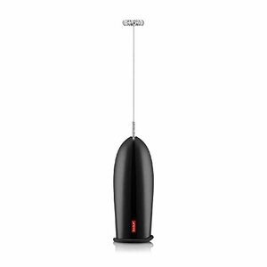 BODUM ボダム SCHIUMA スキューマ ミルクフローサー 電動 プラスチックボディ ブラック 【正規品】 3040-01(中古 未使用品)　(shin