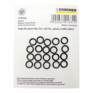 ケルヒャー(KARCHER) Oリングセット スプレーランス接続部 20個組 2.880-208.0(中古 未使用品)　(shin