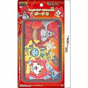 妖怪ウォッチ new NINTENDO 3DSLL 専用 ポーチ3 レッドVer.(未使用品)　(shin