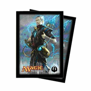 ウルトラプロ MTG マジック:ザ・ギャザリング ドラゴンの迷路 縦型デッキプロテクター イゼット(中古品)　(shin