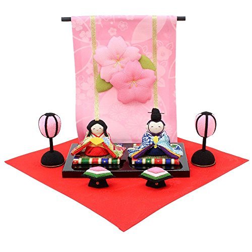 Hina dolls, compact mini crepe craft [Hana Kicho Warabe Hina] (Used) (shin, Hobby, Culture, others