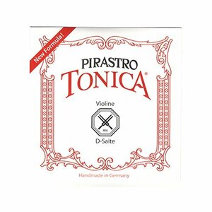 Tonica トニカ ヴァイオリン弦 D線 ナイロン 4/4 アルミ巻 412321(中古品)　(shin