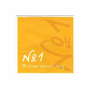 No.1 ナンバーワン ヴァイオリン弦 E線 スチール/クロムスチール巻 4/4 ループエンド 3115(中古品)　(shin