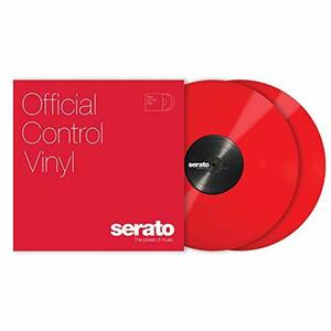 Serato Control Vinyl Performance Series [ Red] レッド 2LP Scratch Li(中古品)　(shin