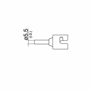 白光(HAKKO) ノズル シングル 5.5mm N51-03(中古品)　(shin