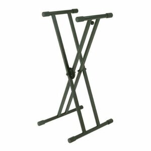 OnStageStands KS7591 ダブルX型キーボードスタンド (オンステージスタンド)(中古品)　(shin