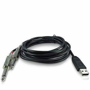 ベリンガー USBオーディオインターフェース ケーブル ステレオ 2ch LINE 2 USB(中古品)　(shin