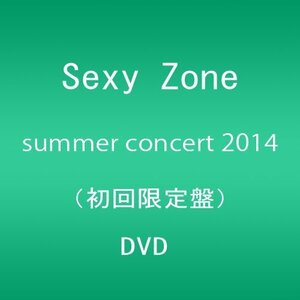 Sexy Zone summer concert 2014 DVD(初回限定盤)(2枚組)(中古 未使用品)　(shin