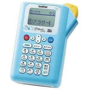 ブラザー工業 ラベルライター P-touch J100 スヌーピーライトブルー PT-J100SL(中古 未使用品)　(shin