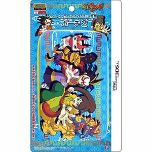 妖怪ウォッチ new NINTENDO 3DS LL 専用ポーチ2 和柄 Ver.(中古 未使用品)　(shin