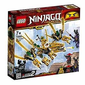 レゴ(LEGO) ニンジャゴー ゴールデン・ドラゴン 70666 ブロック おもちゃ 男の子(中古 未使用品)　(shin