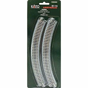 KATO Nゲージ 曲線線路 R282-45° 4本入 20-110 鉄道模型用品(中古品)　(shin