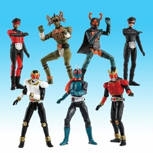 可動超造形魂 仮面ライダーVOL.1(BOX)(中古品)　(shin