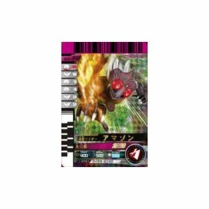 仮面ライダーバトルガンバライド 001弾 仮面ライダーアマゾン 【SR】 No.001-048(中古品)　(shin