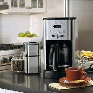 クイジナートコーヒーメーカー ステンレス　12カップブラック Cuisinart DCC-1200 12-Cup Brew Central Coffeemaker, (中古品)　(shin