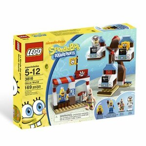 LEGO スポンジボブSpongeBob Glove World 3816(中古品)　(shin