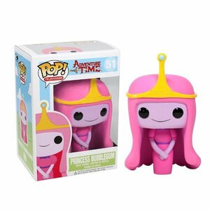 Adventure Time Pop Vinyl Figure: Princess BubbleGum アドベンチャータイム プリンセスバブルガム フィギュア(中古品)　(shin