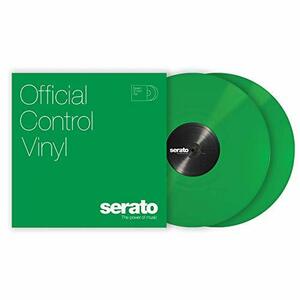 Serato Control Vinyl Performance Series [ Green] グリーン 2LP Scratch Live用コントロールバイナル セラート(中古品)　(shin