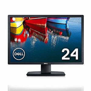 Dell ディスプレイ モニター U2412M 24インチ/WUXGA/IPS非光沢/8ms/VGA,DVI,DP/USBハブ(中古品)　(shin