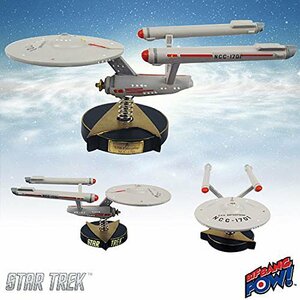 BBP16009 スタートレック 宇宙大作戦 U.S.S. エンタープライズ NCC-1701 ボブルシップ(中古品)　(shin