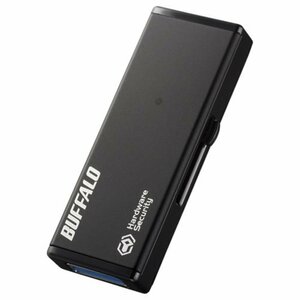 BUFFALO 強制暗号化 USB3.0 セキュリティーUSBメモリー 8GB RUF3-HSL8G(中古品)　(shin