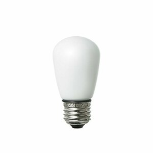 ELPA 防水型LED装飾電球 サイン球形 口金直径26mm 電球色 LDS1L-G-GWP901(中古品)　(shin