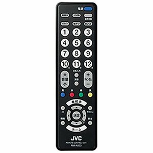 JVCケンウッド(ビクター) リモートコンローラー(ブラックホワイト) RM-A533-BW(中古品)　(shin