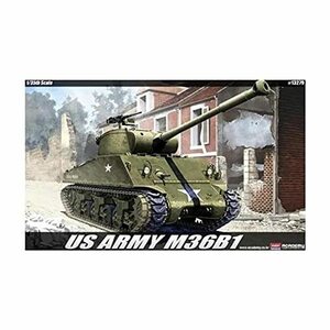 アカデミー 1/35 M36B1 ジャクソン GMC プラモデル(中古品)　(shin