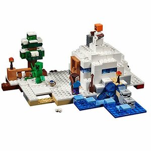 輸入レゴマインクラフト LEGO Minecraft 21120 the Snow Hideout Building Kit [並行輸入品](中古品)　(shin