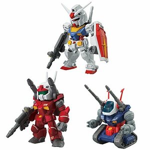 FW GUNDAM CONVERGE : CORE 連邦軍 3体セット 1入 食玩・ガム(ガンダム)(中古品)　(shin