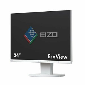 EIZO FlexScan 23.8型 カラー液晶モニター EV2450-WT(中古品)　(shin