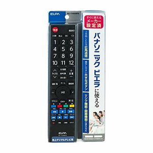 ELPA エルパ テレビリモコン パナソニック RC-TV009PA(中古品)　(shin